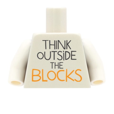 Think Outside the Blocks - Custom LEGO Torso – Minifigs.me