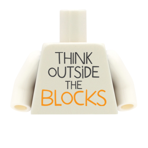 Think Outside the Blocks - Custom LEGO Torso