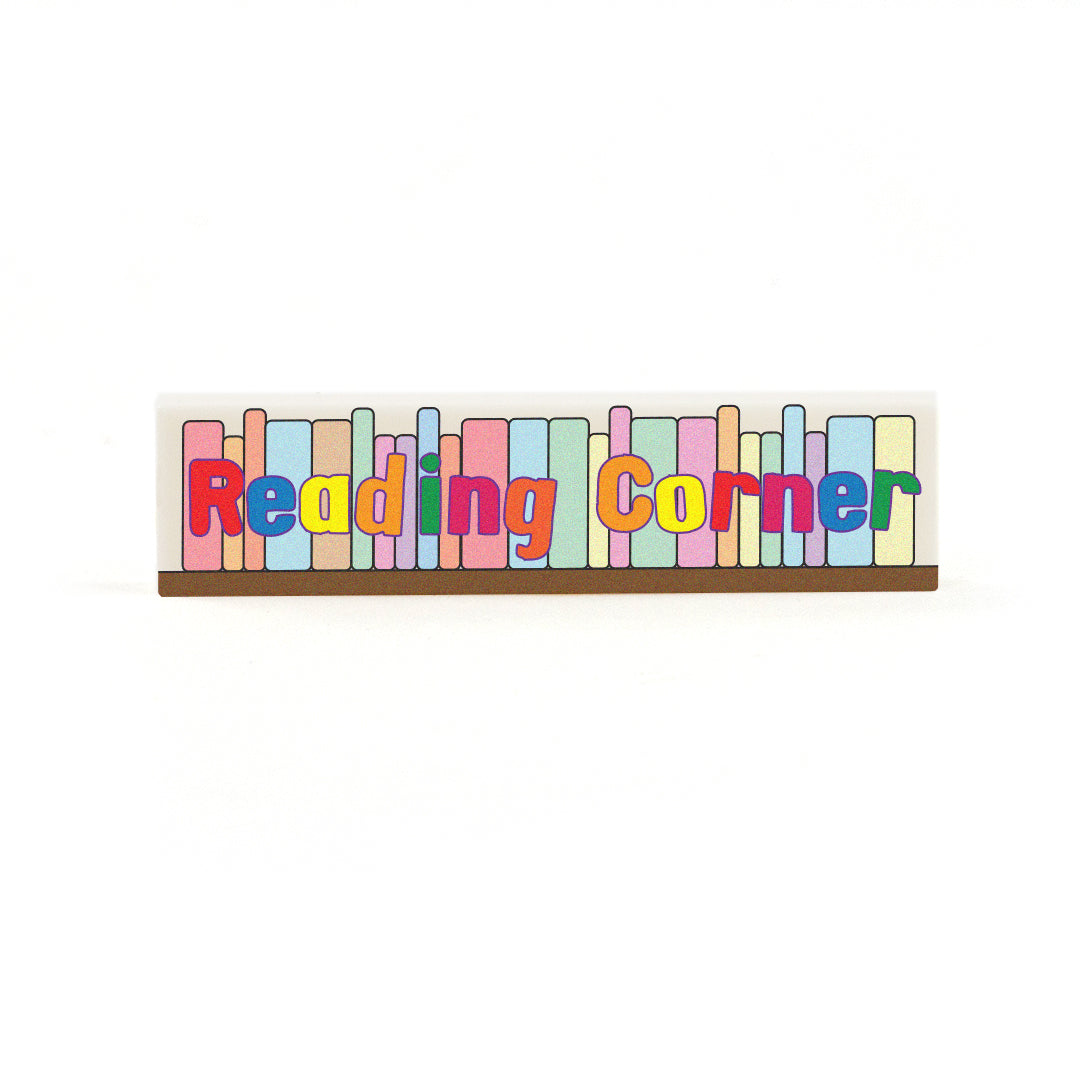 Reading Corner Sign (Classroom Build) - Custom Design LEGOTile