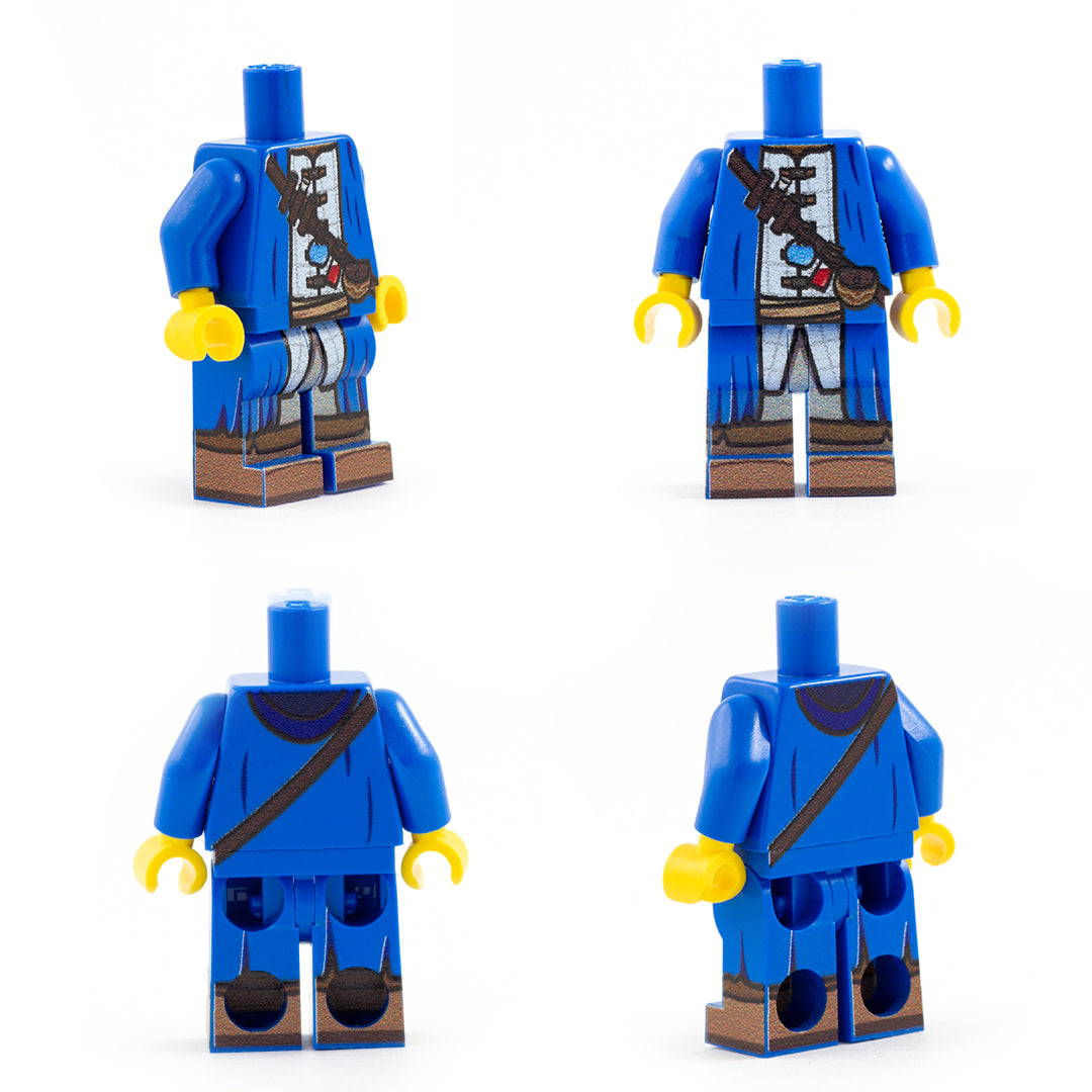 Sorcerer Outfit (Regular Legs, Various Colours Available) - Custom Design LEGO Minifigure Legs and Torso
