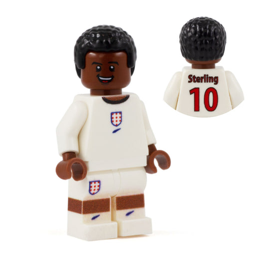LEGO Raheem Sterling - Custom Design Football Minifigure
