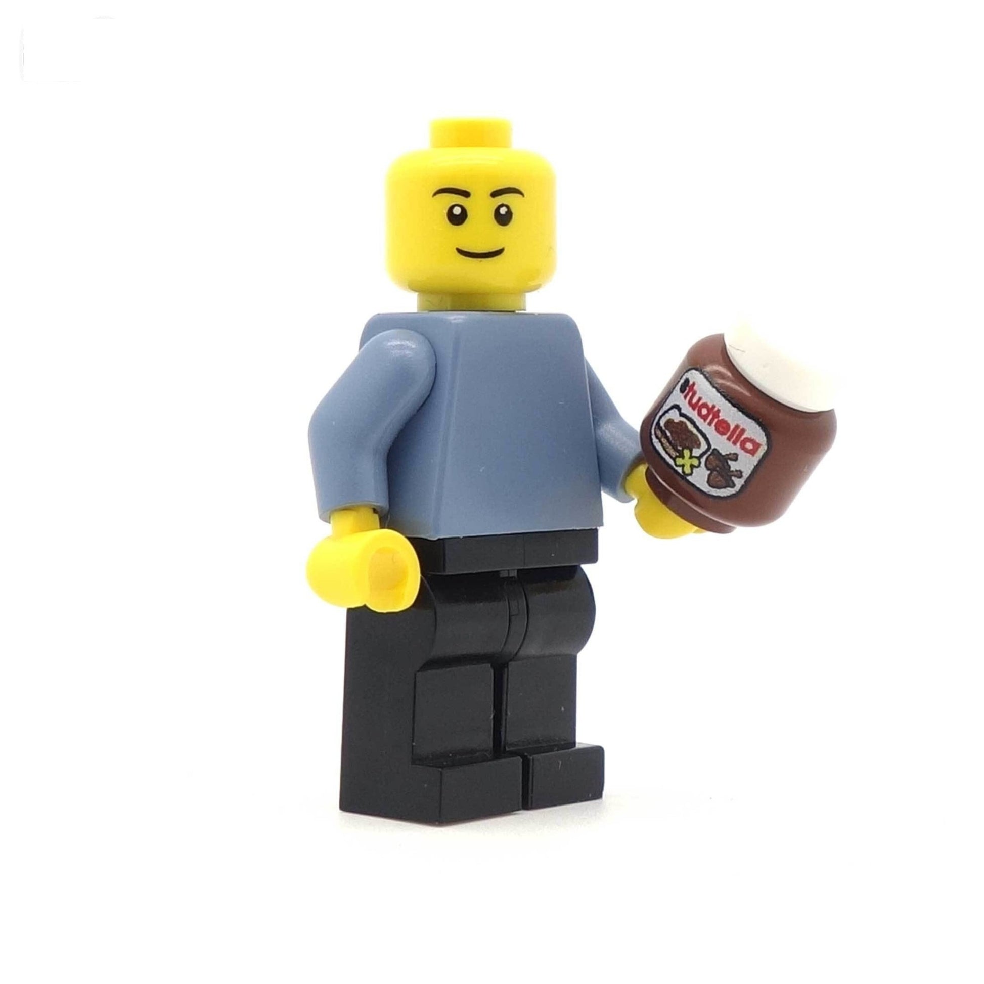 Minifig Holding Jar of Studtella