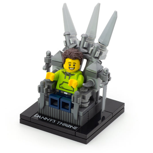 Personalised LEGO Iron Throne - Game of Thrones Custom Design LEGO MOC