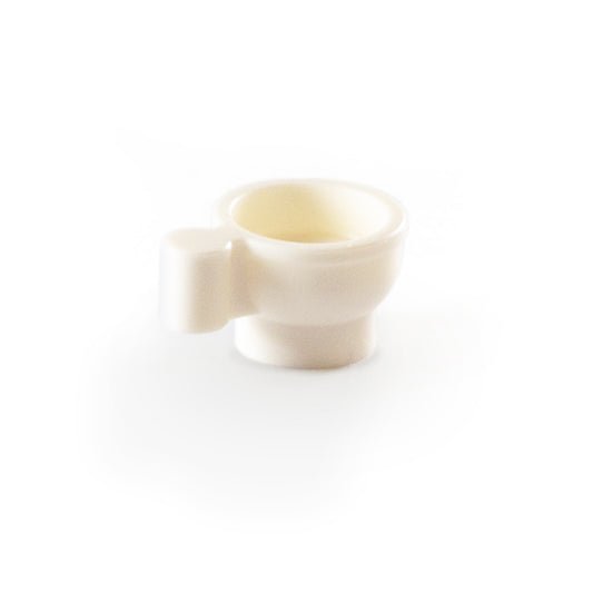 White teacup - Minifigure Accessory