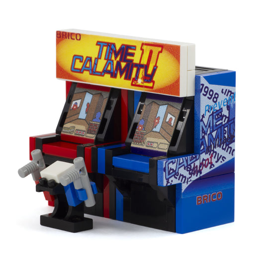 LEGO Time Crisis II Arcade Cabinet - Custom Minibuild Display