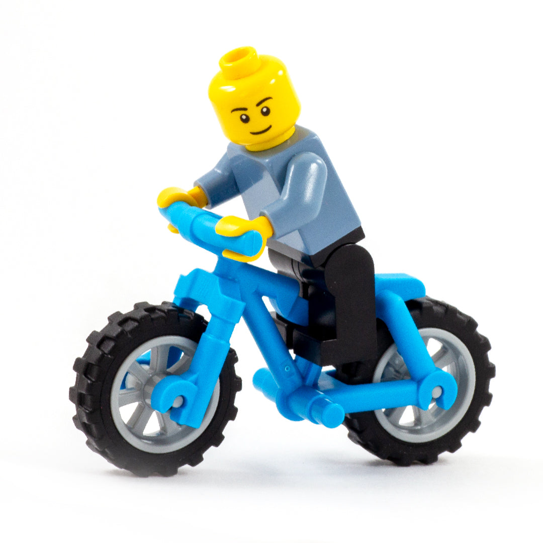 Turquoise LEGO BMX Bike - Minifigure Accessory