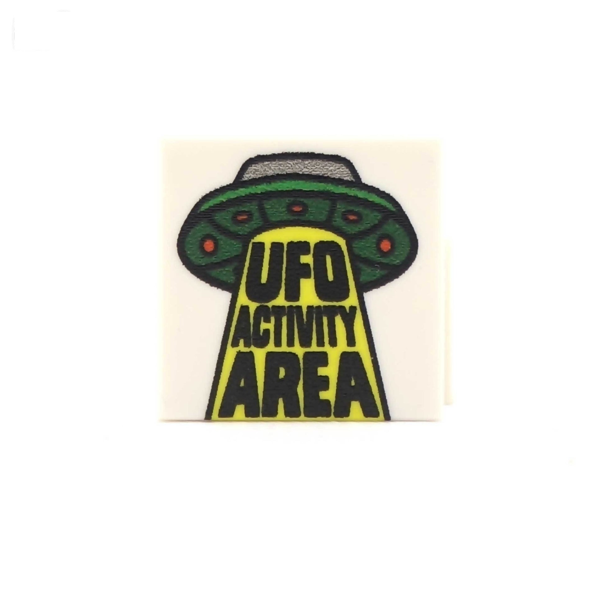 UFO Activity Area - Custom Printed LEGO Tiles 