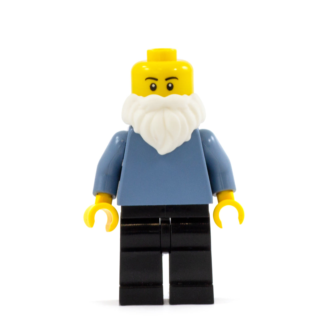 White Santa LEGO Minifigure Beard