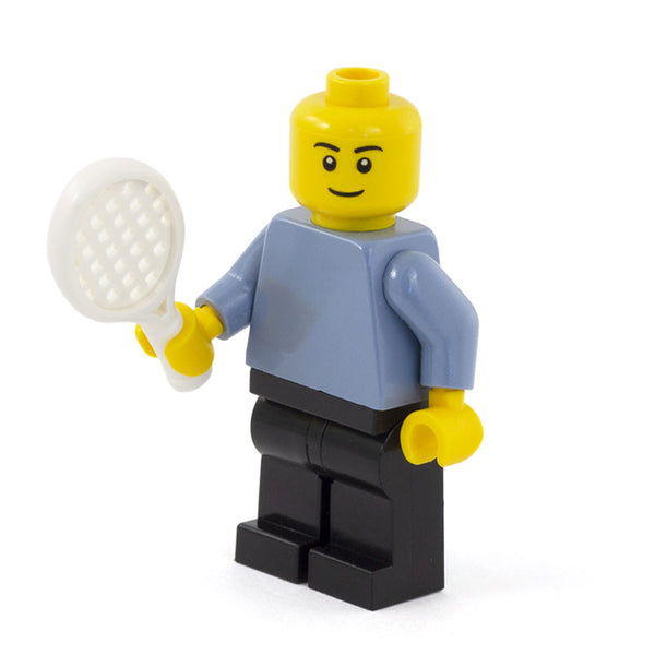 LEGO Tennis Racket - Minifigure Accessory – Minifigs.me