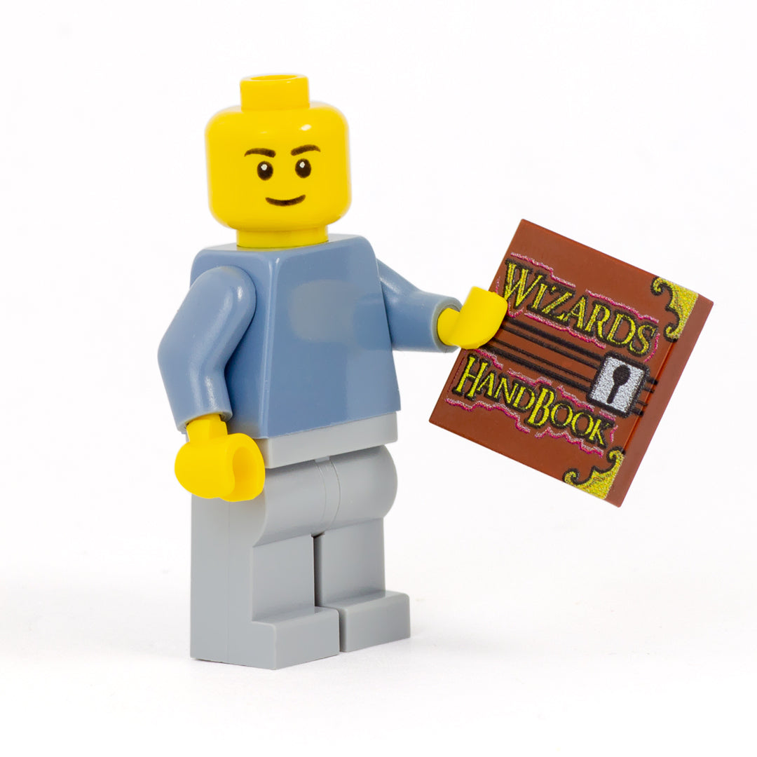 Wizard's Handbook - Custom Design LEGO Tile