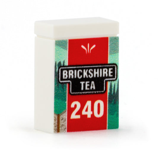 LEGO Yorkshire tea  / brickshire tea - Brickshire Tea - Custom Design Minifigure Accessory Minifigure Accessory (Food and drink)